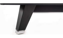 Stół bilardowy, Pool, Mr-Sung ACURRA by Rasson, 9 ft., matowo-czarny (Strong Black), Simonis 760 gelbgrün