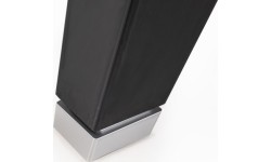 Stół bilardowy, Pool, Mr-Sung ACURRA by Rasson, 9 ft., matowo-czarny (Strong Black), Simonis 760 gelbgrün