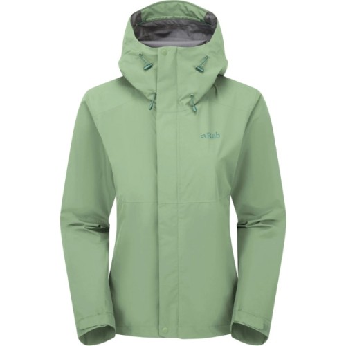 Damska kurtka przeciwdeszczowa Rab Downpour Eco Jacket - Salotinė