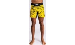 Męskie spodenki do walki UFC Fusion by Venum Authentic Fight Night - krótki krój - żółte