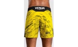 Męskie spodenki do walki UFC Fusion by Venum Authentic Fight Night - krótki krój - żółte