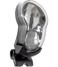 Lampka przednia dynamo AXA Sprint LED 100 LM do widelca SR Suntour, 2 styki