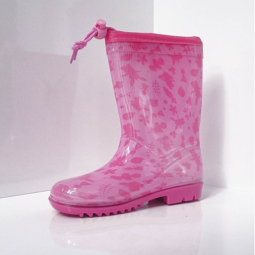 Kalosze gumowe dla dziewczynek Setino Bing Pink 860-810-1
