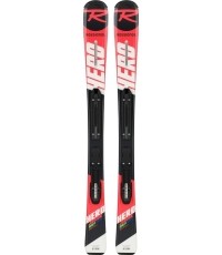 Narty zjazdowe Rossignol Hero JR 100-130 Kid-X + Kid 4 GW B76 czarne