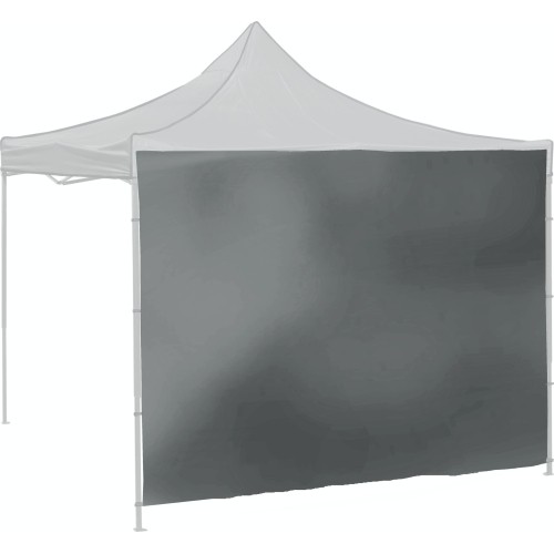 Ścianki boczne do namiotu imprezowego 2x3 m 210D szare wodoodporne
