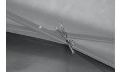 Ścianki boczne do namiotu imprezowego 2x3 m 210D szare wodoodporne