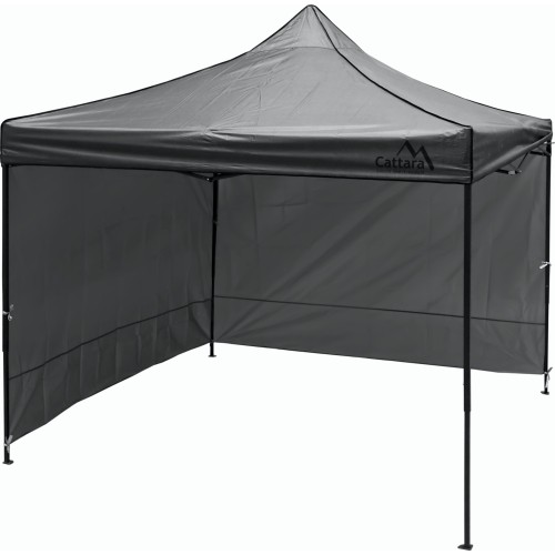 Ścianki boczne do namiotu imprezowego 2x3 m 210D szare wodoodporne