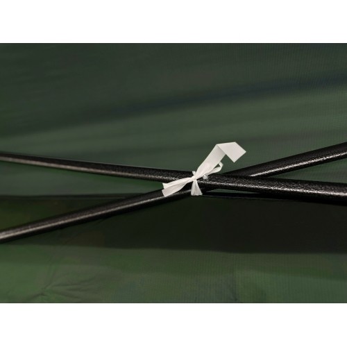 Ściany boczne do namiotu imprezowego WINDOW 2x3m 420D zielony WODOODPORNY