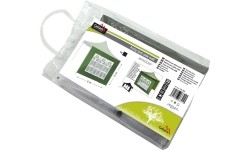 Ścianki boczne do pawilonu WINDOW 2x3 m 420D zielone wodoodporne
