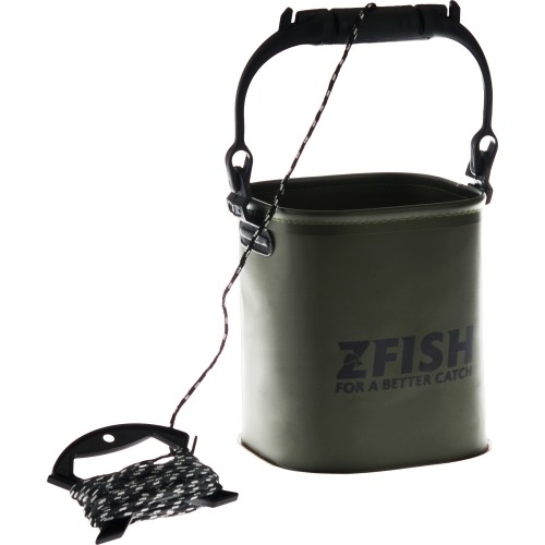 Wielofunkcyjne wędkarskie wiadro na wodę ZFish - 5 l