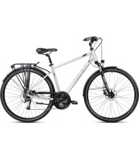 Dviratis Romet Wagant 4 2024 srebrno-czarny