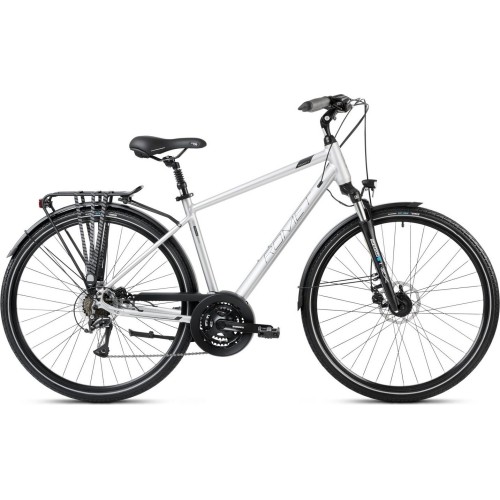 Dviratis Romet Wagant 4 2024 srebrno-czarny