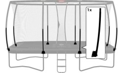 Ultim Safety Net DLX XL - klamra + dolna rura 410