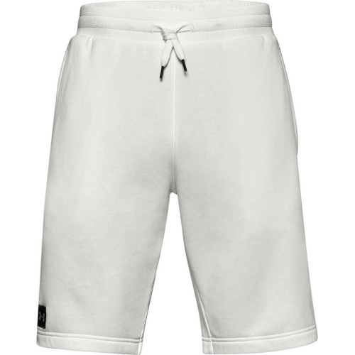 Męskie spodenki Under Armour Rival Fleece Shorts - Onyx White