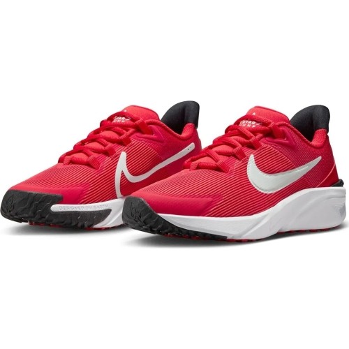 Buty młodzieżowe Nike Star Runner 4 NN czerwone DX7615 600