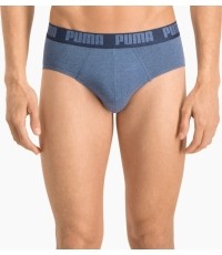 Bokserki męskie Puma Basic Brief Blue