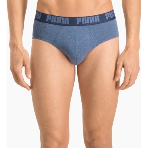 Bokserki męskie Puma Basic Brief Blue