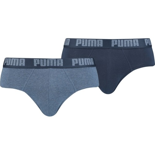 Bokserki męskie Puma Basic Brief Blue