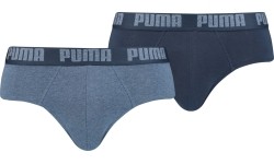 Bokserki męskie Puma Basic Brief Blue