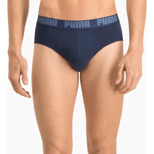 Bokserki męskie Puma Basic Brief Blue