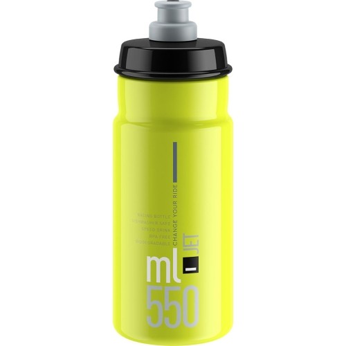 Elite Jett 550ml (żółty/fluorescencyjny/czarne logo)