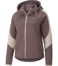 Puma Džemperis Moterims Evostripe Full Zip Purple 849809 75