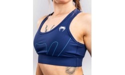 Oryginalny damski biustonosz sportowy Venum X Top Rank - granatowy