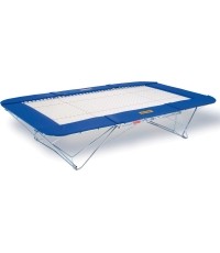 TRAMPOLINA GRAND MASTER - ŁÓŻKO 45 x 45 mm - STOJAK NA ROLKI PODNOŚNE "BEZPIECZNIE I WYGODNIE"