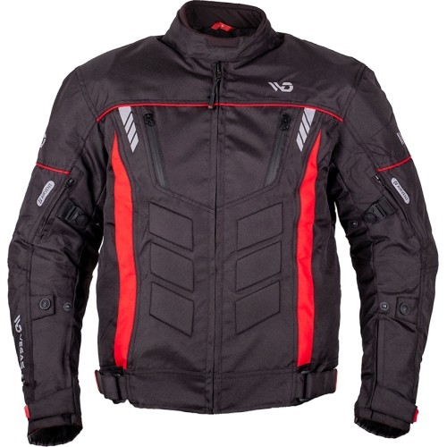 Męska kurtka motocyklowa WD Motorsports Vegas 2.0 - Black-Red