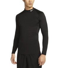 Koszulka męska Nike M NP DF Tight LS Mock Black FB7908 010
