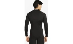 Nike Marškinėliai Vyrams M Np Df Tight Ls Mock Black FB7908 010