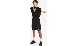 Nike Marškinėliai Vyrams M Np Df Tight Ls Mock Black FB7908 010
