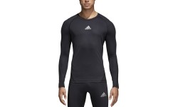 Adidas koszulka piłkarska Alphaskin Sport LS Black CW9486