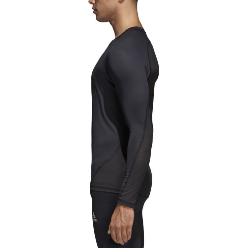 Adidas koszulka piłkarska Alphaskin Sport LS Black CW9486