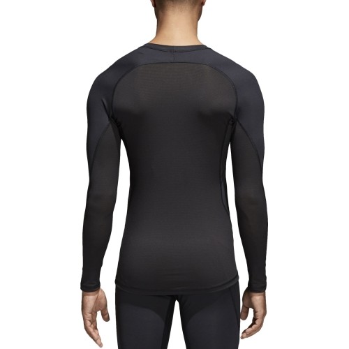 Adidas koszulka piłkarska Alphaskin Sport LS Black CW9486