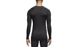 Adidas koszulka piłkarska Alphaskin Sport LS Black CW9486