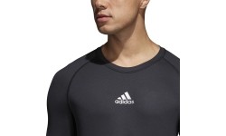 Adidas koszulka piłkarska Alphaskin Sport LS Black CW9486