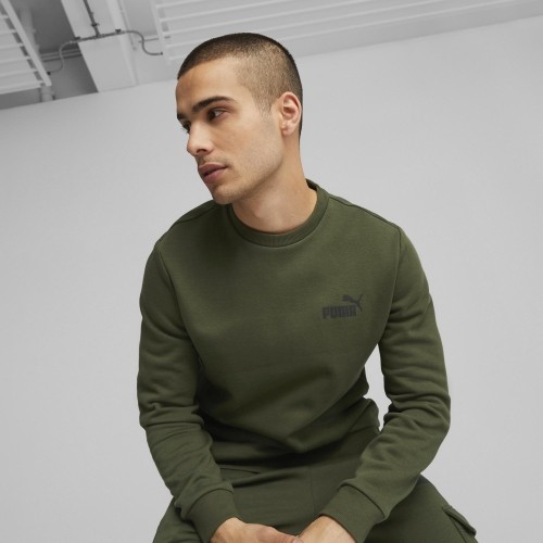Bluza męska Puma Ess Small Logo Crew Fl Green 586683 31
