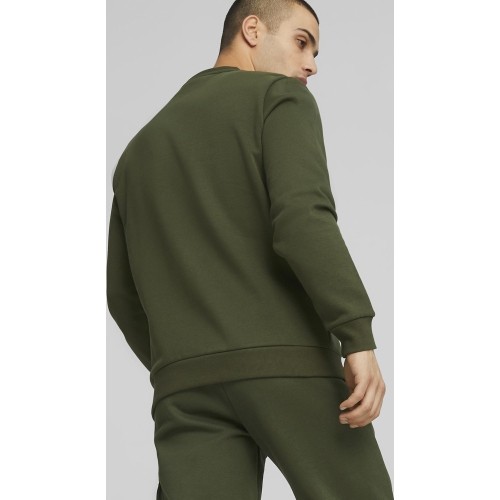 Bluza męska Puma Ess Small Logo Crew Fl Green 586683 31