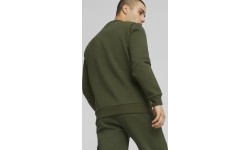 Bluza męska Puma Ess Small Logo Crew Fl Green 586683 31