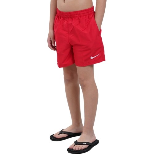 Nike szorty kąpielowe dla młodzieży Nk B Ess 4'' Volley Short Red NESSB866 614