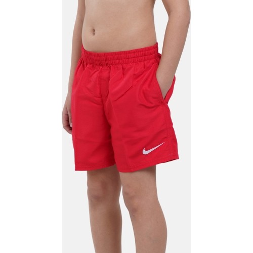 Nike szorty kąpielowe dla młodzieży Nk B Ess 4'' Volley Short Red NESSB866 614