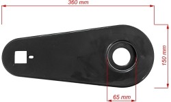 Osłona łańcucha DY-C20 PVC 12"
