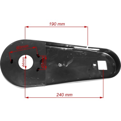 Osłona łańcucha DY-C20 PVC 12"