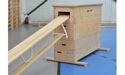 Skrzynia gimnastyczna Coma-Sport GS-291, 6-częściowa, z systemem transportowym, skóra syntetyczna