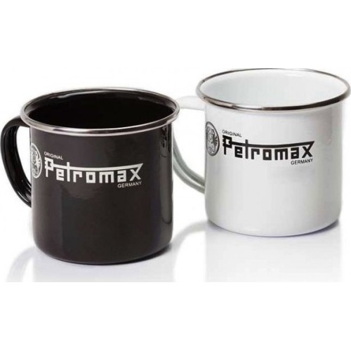 Emaliowany kubek stalowy Petromax, biały