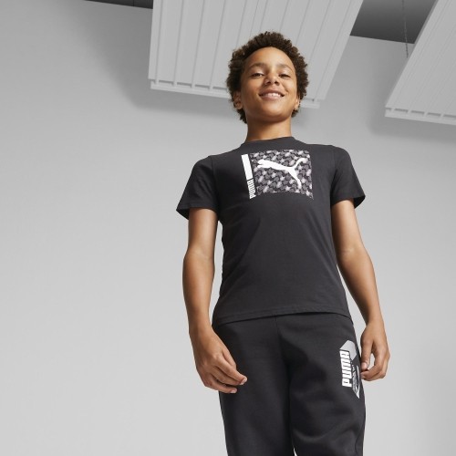 Puma Marškinėliai Paaugliams Active Sports Tee Black 670071 01