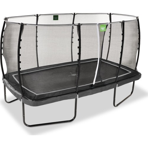 Trampolina EXIT Allure Classic 244x427 cm, czarna