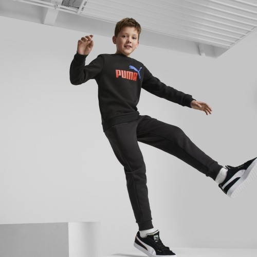 Puma spodnie młodzieżowe Ess + 2 Col Logo Pants Black 586988 61