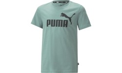 Koszulka młodzieżowa Puma Ess Logo Tee, zielona 586960 84